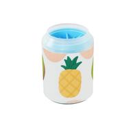Pineapple Kiwi Pastel Portable Paw Cleaner Soft Silicone Brush Pets Supplies and Accessories for Small Medium Large Breed Dogs/Cats kit de limpieza para perros