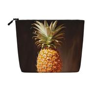 Pineapple Painting Print Toiletry Bag Cosmetic Bag Large Capacity Travel Makeup Bag for Women for Daily Use Travel