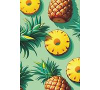 Pineapple Paradise Notebook - Glossy 3D Tropical Fruit Cover - Lined Journal for Writing, Notes, and Creativity (Fruity Vibes Series - Notebooks)