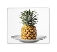 (Pineapple Pattern) Printed Mousepad 8.3 x 10.3 in, Waterproof Non-Slip Mouse-Pad Rubber Base for Laptop Desktop Mat for Home Office Desk Decor