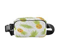 Pineapple Pattern Stylish Fanny Pack Waist Bag for Men Women Small Chest Belt Bum Bag with Adjustable Strap for Travel Vacation Running