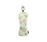 Pineapple Patterned Club Head, Adults & Kids Clubs, for Course, Travel Embroidery Driver Headcover Fariway Wood Cover Leather For Most Brand Baby Car Ramp (C, One Size)
