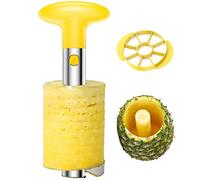 Pineapple Peeler and Corer Slicer Cutter Stainless Steel Easy Kitchen Fruit Tool by SameTech
