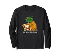 Pineapple Pizza Shirt - Funny Pepperoni Pizzas T Shirts Long Sleeve T-Shirt