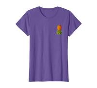 Pineapple Pocket Design Upside Down Pineapple Lover Hawaiian T-Shirt