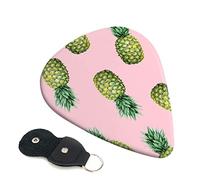 Pineapple Printed Printed Guitar pick Guitar Plectrums for Acoustic Guitar Electric Guitar Bass Guitar - Guitar Accessories - 6 Pack 0.46mm