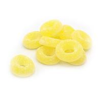 Pineapple Rings Gummy Sweets - Vegan & Gelatine-Free - Gluten-Free - Fruity Chewy Candy - Available in 100g, 500g, 1kg or 2kg Bags (medium, 500, gram)