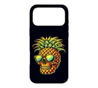 Pineapple Skull Cool Tropical Summer Vacation Beach Retro Case for iPhone 17 Pro Max