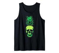 Pineapple Skull Tropical Tiki Tank Top