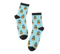 Pineapple Socks, Swingers Gift, Adult Size 5-9