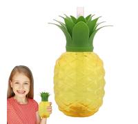 Pineapple Straw Cup | Sun pineapple straw cup | Pineapple drinkware with straw | Sun and pineapple themed cup | Tropical pineapple straw cup | Sun-shaped drink tumbler | Pineapple-shaped straw cup
