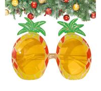 Pineapple Sunglasses Adult - Beach Party Sunglasses | Funny Pineapple Beach Eyeglasses for Kids Adults Summer Pool Beach Travel Road Trip Stage Birthday Photo Booth Prop