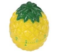 Pineapple Timer Alarm Clock Cute Cooking Timer Mechanical Timer Home Baking Timer Kitchen Supply Fruit Shaped Kitchen Timer Baking Time Reminder Countdown Timer Plastic Manual
