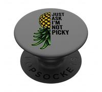 Pineapple Upside Down Swinger Ask Not Picky Funny Swinging PopSockets Adhesive PopGrip