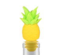 Pineapple Wine Stopper - Reusable Gadget Keep Fresh | Silicone Wine Bottle Stopper Durable Flavor for Brandy Champagne Vodka Beer Soda Bar Wedding Meeting Home