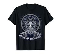 Pinecone Snake Sacred Geometry Mystical Design T-Shirt