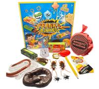 Pineeseatile 1 Set Prank Toys Funny Spider Prank Box Adults Kids Realistic Small Flies Joke Item for April Fool's Day Party Supplies, Spider Box