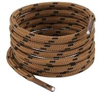 Pineeseatile 55 Inch Heavy Duty Boot Laces, Round Polyester Shoe Laces for Hiking Boots, Work Boots and Outdoor Shoes for Daily Use