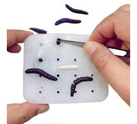 Pineeseatile Blackhead Toy, Pimple Popping Toy Realistic Stress Relief Blackhead with 30 Large Beads, 200+ Small Beads and 8 Bugs Funny Squeeze for Fun-Loving Friends, Squeeze Toys