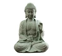 Pineeseatile Buddha Statue Mini Buddha Buddah Ornament Sandstone Mediation Meditating Accessories for Zen Garden Style 2, Little