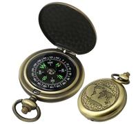 Pineeseatile Compass Hiking, Compass Hiking Survival Glow in The Dark Metal Waterproof Camping Navigation Survival Gear for for Backpacking, Outdoor Activities for Daily Use
