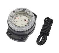 Pineeseatile Diving Compass,Dive Compass Surfing Luminous Underwater 50M Wrist Compass Night Vision Waterproof Navigation Compass With Bungee Gray