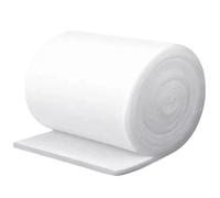 Pineeseatile Filter Floss, 2 Meter Long Aquarium Filter Media for Fish Tank, Mechanical Filting Pad for Sump, Canister & Hang-On-Back Filters, Cut-to-Size for Daily Use