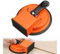 Pineeseatile Floor Gap Fixer Tool 4.72 Inch Dia. Heavy Duty Floor Suction Cup Tool Non Slip Laminate Flooring Tools for Laminate, Lvp, Hardwood, Engineered Wood & Tile Orange, Suction Cup