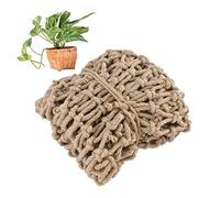 Pineeseatile Garden Netting For Plants Jute Plant Support Netting Jute Garden Netting For Plants Natural Garden Trellis Twine Net For Pea Bean Climbing Vegetable 79X197 In