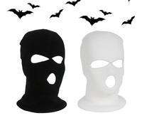 Pineeseatile Head Rest for Car Seat Car Headrest Covers 2PCS Elastic Face Mask Car Head Rest Universal Funny Head Rest for Car Seat for Easter Halloween Decor