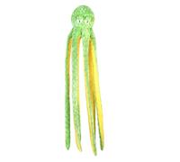 Pineeseatile Indestructible Dog Toy, Octopus Dog Toy, 40 Inches Interactive Squeaky Toys for Aggressive Chewers, Soft, Skin-Friendly Plush Octopus for Relieve Boredom, Reduce Anxiety, Green