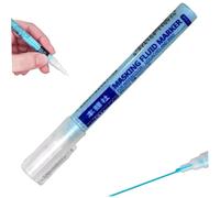 Pineeseatile Masking Fluid Pen Practical for Watercolor Painting for Artists Students Office Workers, Blue Glues Covering Liquid Art Supplies