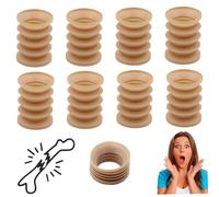 Pineeseatile Prank Items, Neck Cracker Gimmick 9Pcs Funny Cracking Sound Trick Reusable Plastic Prank Items for Comedy, Close-Up, Clown, Halloween, Party Supplies, Halloween Props for Daily Use