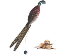Pineeseatile Roping Dummy Dog Bumper EVA Realistic Waterproof Pheasant Dog Training Dummy Toy with Throwing Toggle Anti-Chewing Lightweight Dog Training Fake Duck for Puppies Dogs