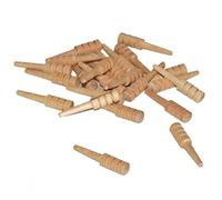 Pinehurst Crafts Unfinished Wooden Cribbage Pegs, 1-1/4 Inch Tall by 1/4 Inch Wide, Pack of 100