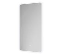 Pinehurst Illuminated Dimmable LED Mirror with Demister and Touch Sensor | Glass/Aluminium | 400mm x 700mm