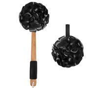 Pinenuts 2 Pack Back Scrubber, Loofah Bath Sponge, Exfoliating Shower Sponge Body Shower Scrubber Shower Brush with Long Wooden Handle for Women Men Clean Soothe Skin