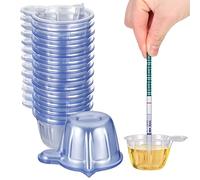 Pinenuts Disposable Urine Cups, 60 Pcs Plastic Urine Collection Cups, 40 ML Urine Specimen Cups for Pregnancy Ovulation Test(40ml)