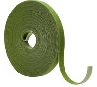 PINEPAN Garden Tape, Plant Ties, Adhesive Tape, Velcro Tape, Garden Strips, Adjustable Tree Ties, Plant Stake, Pipe Supports, Wrap Tape for Gardening, Adhesive Strips, Olive Green, 10 m