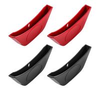 Pineraap 4 Pcs Silicone Assist Hot Pan Handle Holder, Cast Iron Skillet Handle Covers, Heat Resistant Pot Handle Grip Cover, Non-Slip Pot Holder Sleeve for Cast Iron Woks Frying Pans Griddles Cookware