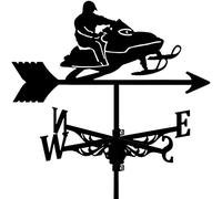 Pines And Elk Metal Weathervane, Stainless Steel Weather Vanes for Outdoor Iron Roof Garden Outdoor Yard Decoration Wind Direction Indicators