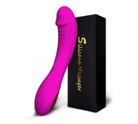 PineSailo Realistic Dildo Vibrator for Women, Silent G Spot Vibrators Clitoral Nipple Stimulator Sex Toy with 12 Powerful Vibration Modes Rechargeable Adult Sex Toyscouples for Couples Woman (Purple)