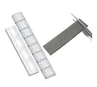 Pinewood Car Weights Kit-4OZ 12 Pieces Pinewood Car Weights 2 Sizes Derby Weights& 3OZ Stick-On Flexible Weight, Quick and Easy Application, Non-Toxic, Customize for Any Derby Race Day Needs