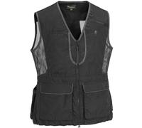 Pinewood Men's Dog Sport 2.0 Vest - Men's Outdoor Vest - Developed with Experts - with Many Practical Pockets and Functional Details - Durable and Robust, Black/D.Anthracite, M