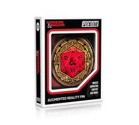 Pinfinity Dungeons & Dragons - Ornate D20 Augmented Reality pin
