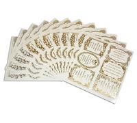 Pinflair Peel Off Stickers, Verses - All Occasions, Pk of 12 sheets