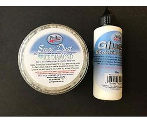Pinflair - Snow Dust, Ice Diamond & Glue-it Bundle