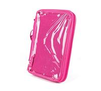 PinFolio Show Pin Display Bag, Lightweight Pin Book Designed for Storage & Easy Trading Up to 150 1-Inch Enamel Pins, Pink, 10.75x7.5x1.375 inches, Casual