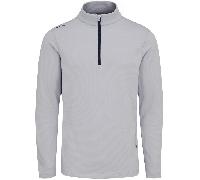 PING 2025 RHODRI GOLF PULLOVER - SILVER / NAVY