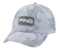 PING 2025 TEXTURED CAMO GOLF CAP - SILVER
